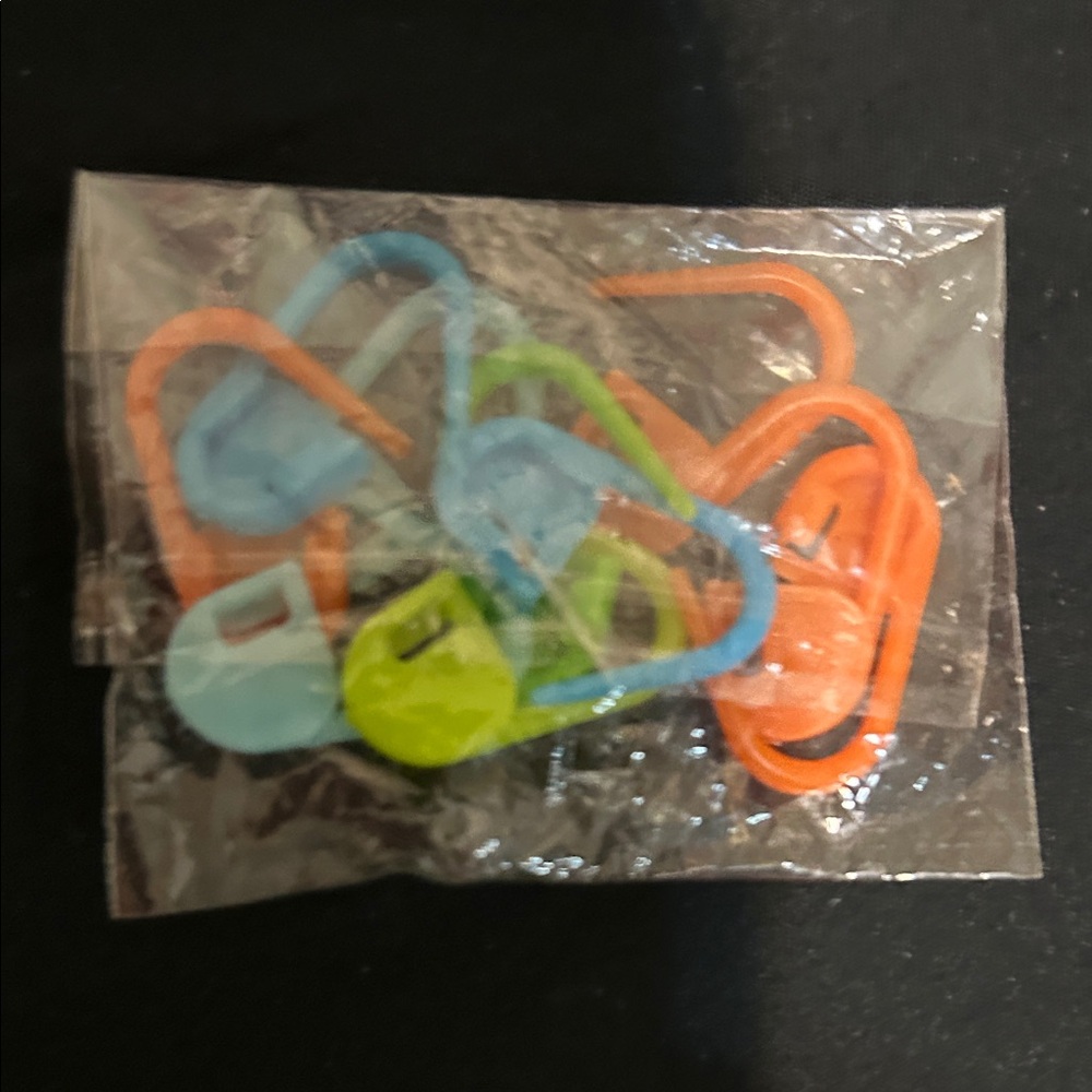 Colorful Plastic Stitch Markers